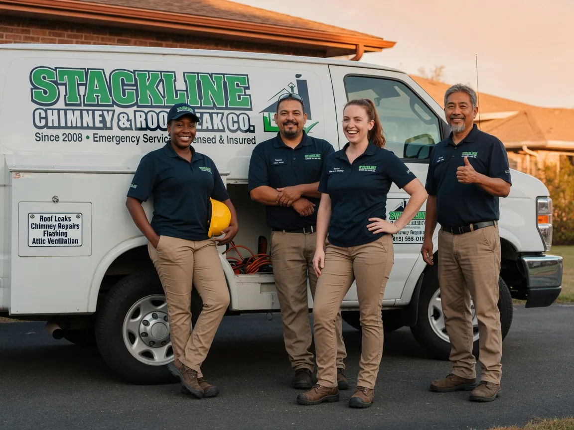 Chimney flashing repair company in Birchwood, TN